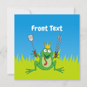 BBQプリンス 招待状 (正面)