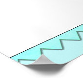 BBQベビーシャワーおめでとう ポスター (角)