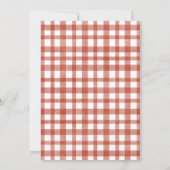 BBQベビーシャワー招待状 |ベビーQ招待状 招待状 (裏面)