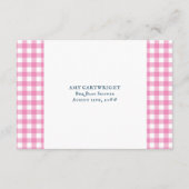 BBQベビーシャワー推測ヴィンテージゲームカードの数 エンクロージャーカード (裏面)