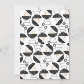 BBQベビーシャワー 招待状 (裏面)