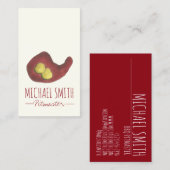 BBQホットチキンナッシュビルTNバーベキューレストラン 名刺 (正面/裏面)