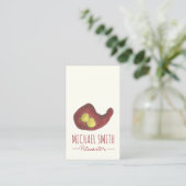 BBQホットチキンナッシュビルTNバーベキューレストラン 名刺 (スタンド正面)