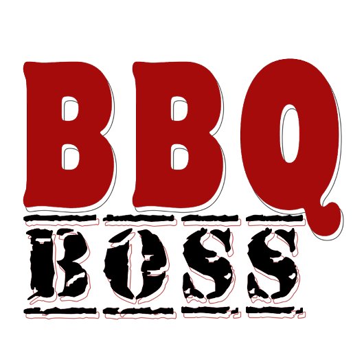 BBQボス タイポグラフィー グリルエプロン エプロン