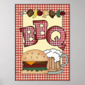 BBQポスター ポスター (正面)