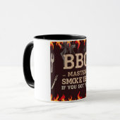 BBQマスタースモーク'Emデザイン マグカップ (正面左)