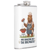 BBQマスターベアパパデザイン フラスク (右)