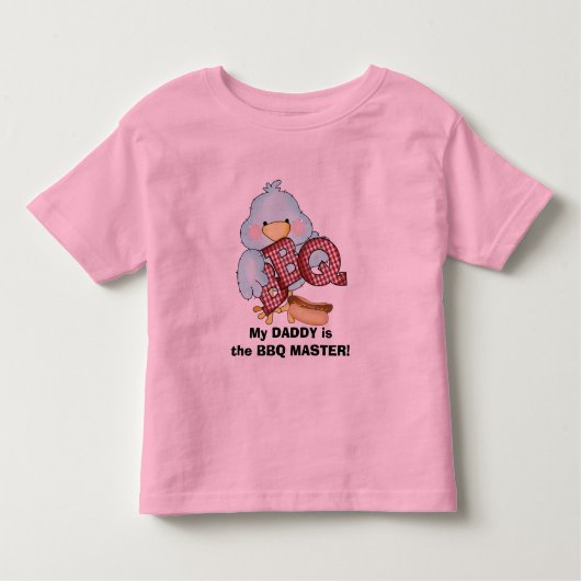 BBQマスターTシャツ トドラーTシャツ (正面)