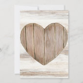 BBQリハ素朴ーサルディナー招待状 招待状 (裏面)