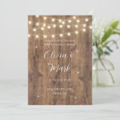 BBQリハ素朴ーサルディナー招待状 招待状 (スタンド正面)