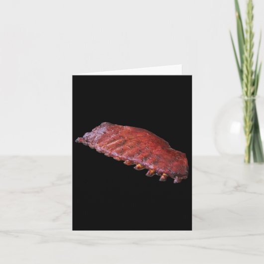 BBQリブのラック カード (正面)