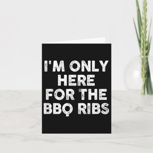 Bbqリブの場合のみ カード (正面)