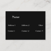 BBQレシピ名刺 名刺 (裏面)