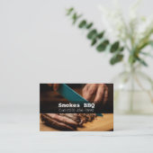BBQレストラングリルスモークカンパニー名刺 名刺 (スタンド正面)