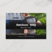 BBQレストラングリルスモークカンパニー 名刺 (裏面)
