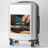 BBQレストラン食カスタム品切りビニールシール シール (スーツケース)