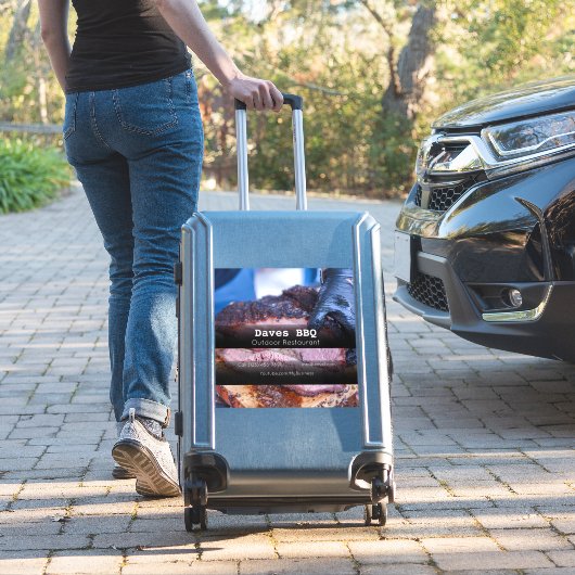 BBQレストラン食カスタム品切りビニールシール シール (スーツケースインサイチュ)