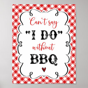 BBQレッド・ギンガム・ピクニックなしではだめだ ポスター