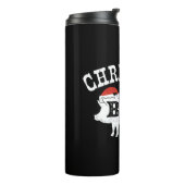 BBQヴィンテージ動揺してサンタハットポーク タンブラー (回転左)