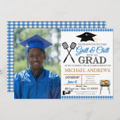 BBQ卒業招待状 招待状 (正面/裏面)