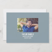 BBQ卒業素朴パーティー招待状 招待状 (裏面)