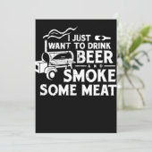 BBQ喫煙ピッツマスターギフトドリンクビールスモークミート シーズンカード (スタンド正面)