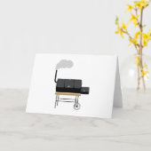 BBQ喫煙者 カード (黄色い花)