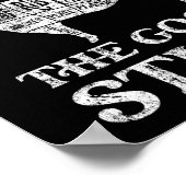 BBQ喫煙者I唯一の良い物 ポスター (角)