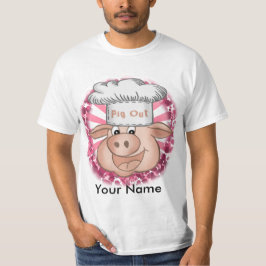 BBQ大食いシェフTシャツ Tシャツ