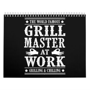 BBQ恋人 世界有名なグリルマスターが職場 カレンダー
