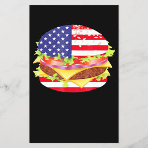 BBQ愛好家 ハンバーガーUSA 7月Bbq4日 チラシ