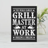 BBQ愛好家 |世界的に有名なグリルマスターの仕事 シーズンカード (スタンド正面)