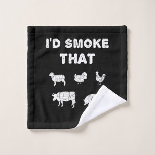 BBQ愛好家 IDスモークChef Smoker BBQギフト ウォッシュタオル