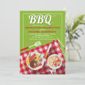 BBQ招待状 招待状 (スタンド正面)