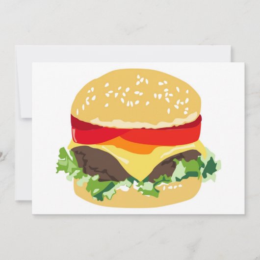 BBQ招待状 招待状 (正面)