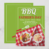 BBQ招待状 招待状 (正面/裏面)