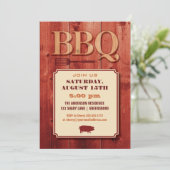 BBQ招待状 招待状 (スタンド正面)