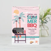 BBQ招待状 招待状 (スタンド正面)