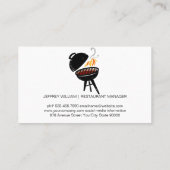 BBQ料理 | 料理 名刺 (裏面)