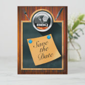 BBQ日付の保存 セーブザデート (スタンド正面)