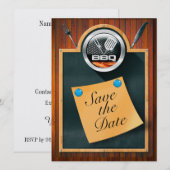 BBQ日付の保存 セーブザデート (正面/裏面)