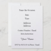 BBQ日付の保存 セーブザデート (裏面)