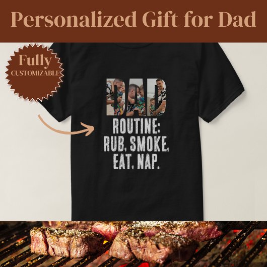 BBQ日常 笑えるパパ Tシャツ