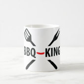 BBQ王アイコン コーヒーマグカップ (中央)