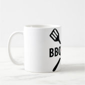 BBQ王アイコン コーヒーマグカップ (左)
