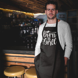 BBQ生まれエプロンをグリルするには エプロン