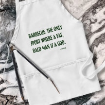 BBQ神エプロン