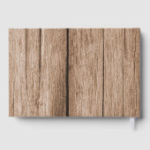 BBQ素朴婚約パーティカップルシャワー ゲストブック (裏面)