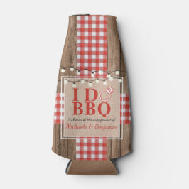 BBQ素朴婚約パーティカップルシャワー ボトルクーラー