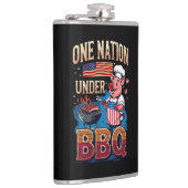 BBQ統一国家 〜 ヴィンテージシェフグリルマスター フラスク (右)
